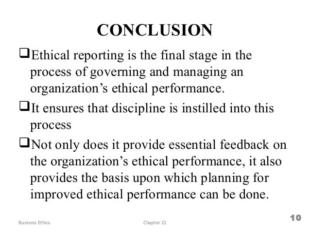 Conclusion of business accounting and ethics anyone accounting package conclusion